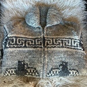 Vintage Thunderbird Tuak Cowichin Sweater